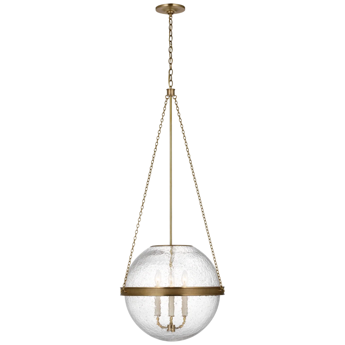 Reese 18" Globe Pendant- Bronze/Brass Finishes - Image 2