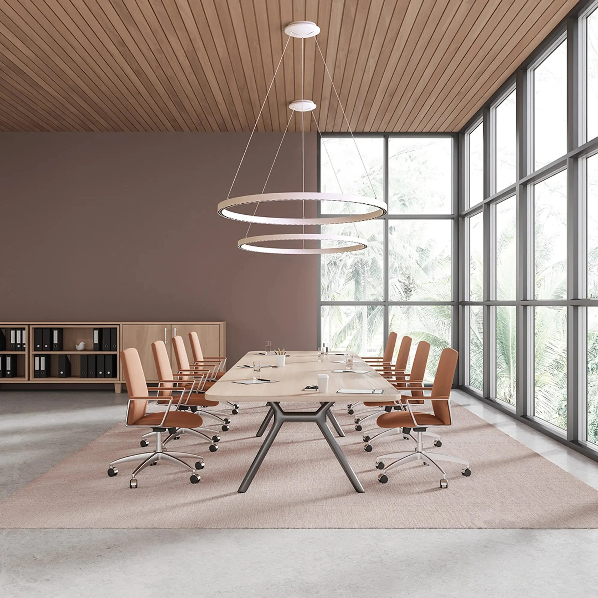 Reeves LED Ring Pendant - Various Colours - Image 8