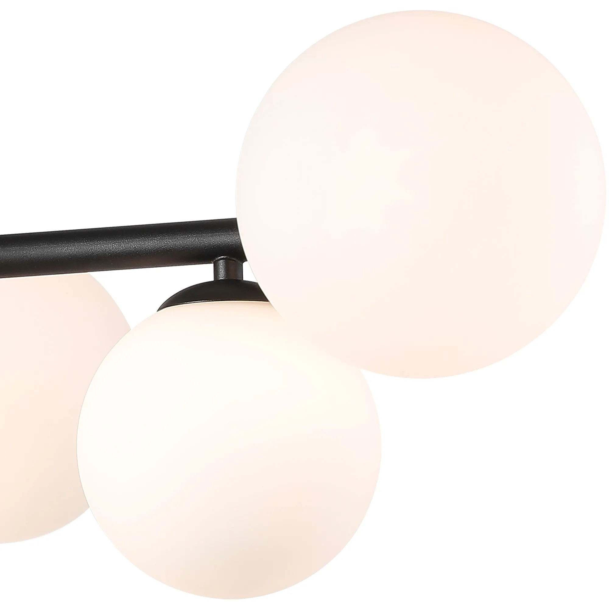 Seville 71.5cm Semi-Flush 3 Arm Ceiling Light, 6 x G9- Various Finishes - Image 5