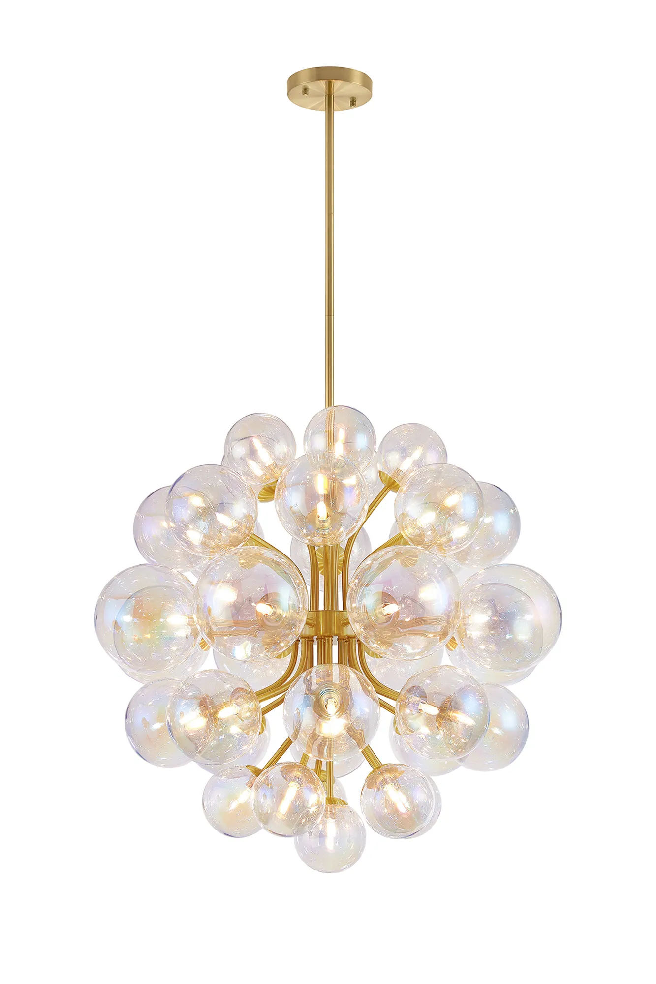 Seville Fixed Multi Arm Sphere Pendant - Various Colours - Image 13