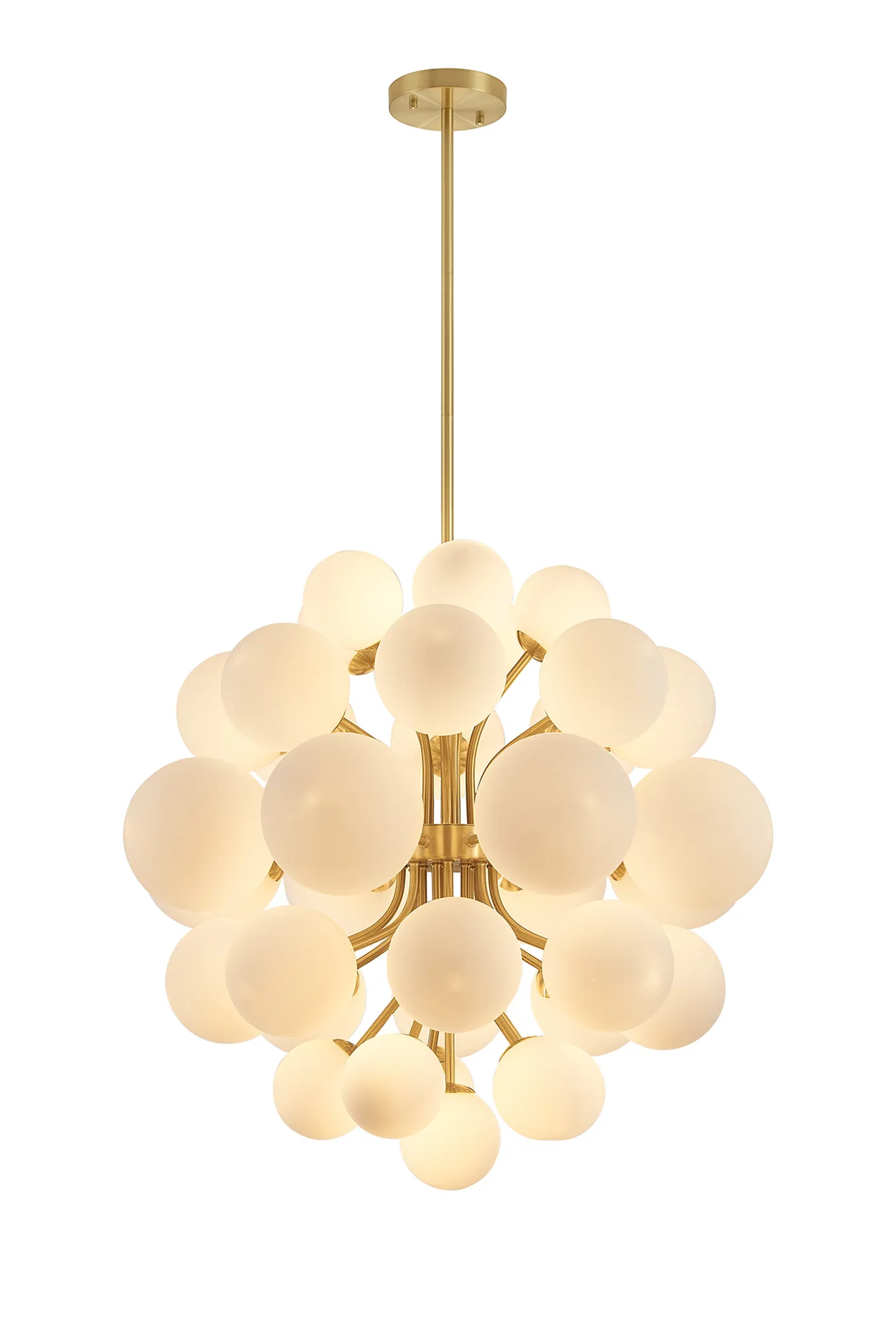 Seville Fixed Multi Arm Sphere Pendant - Various Colours - Image 14