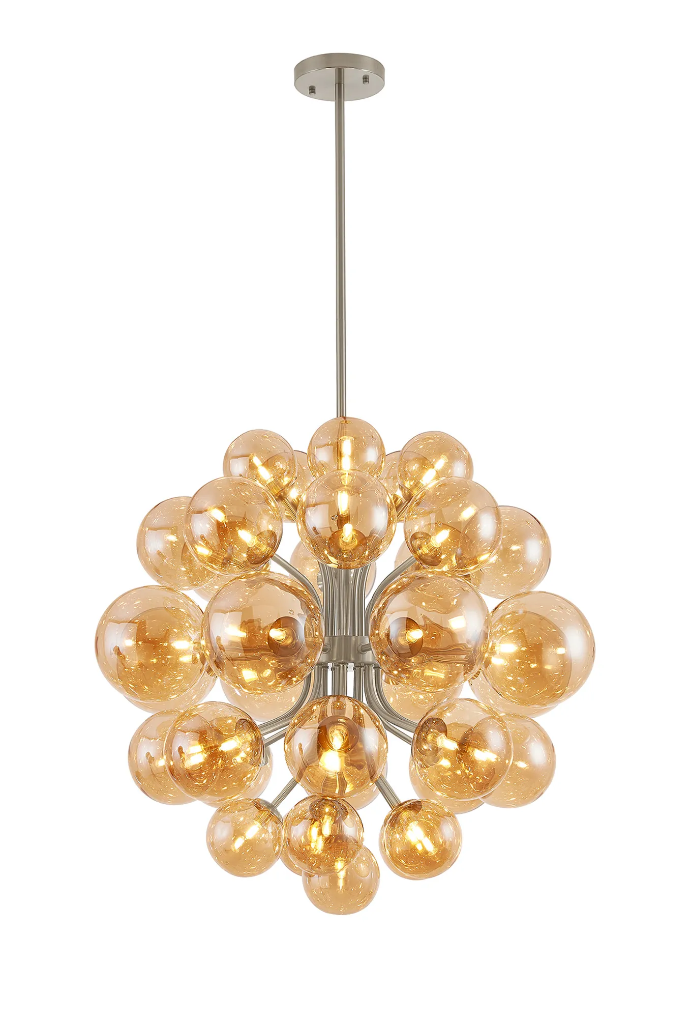 Seville Fixed Multi Arm Sphere Pendant - Various Colours - Image 16