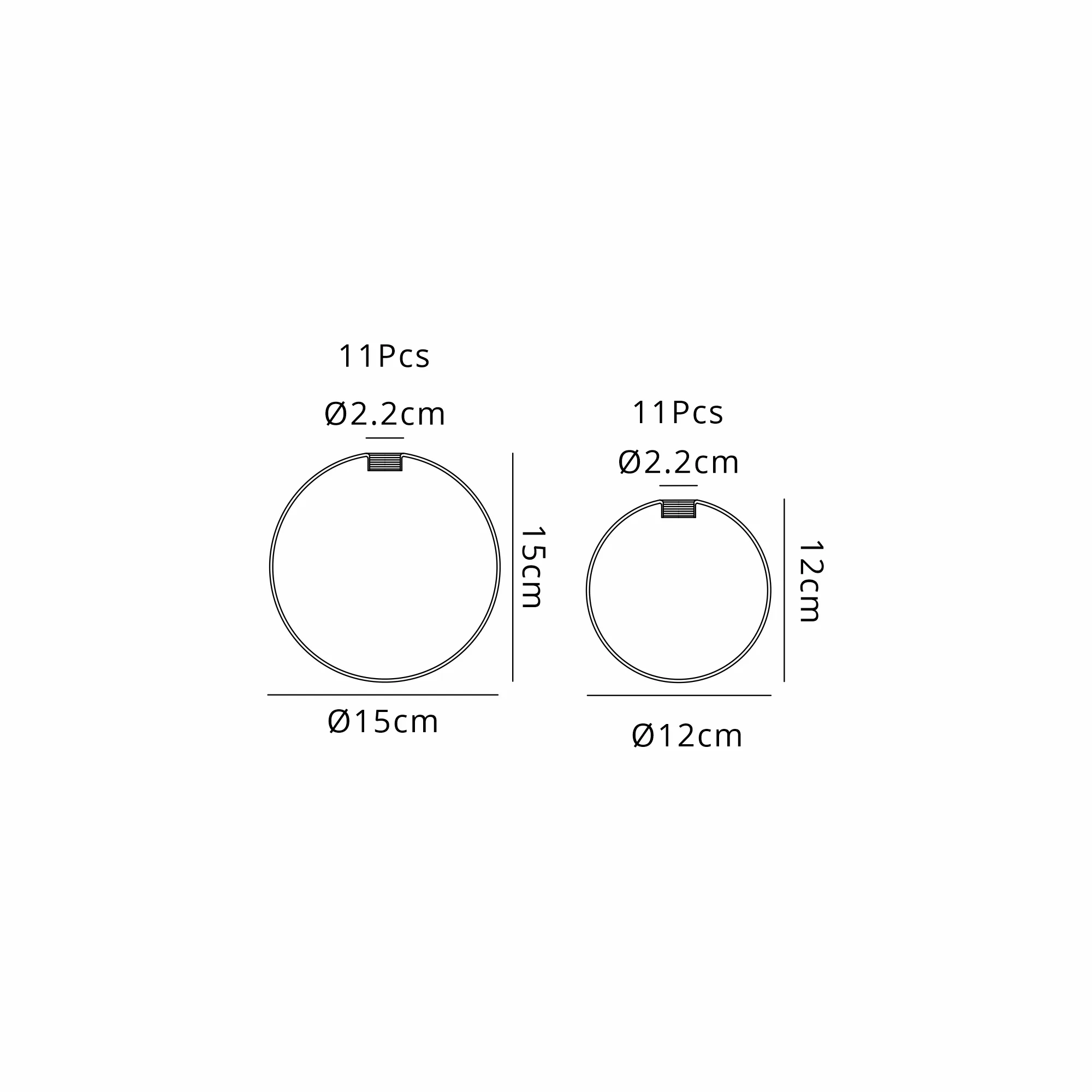 Seville Fixed Multi Arm Sphere Pendant - Various Colours - Image 6
