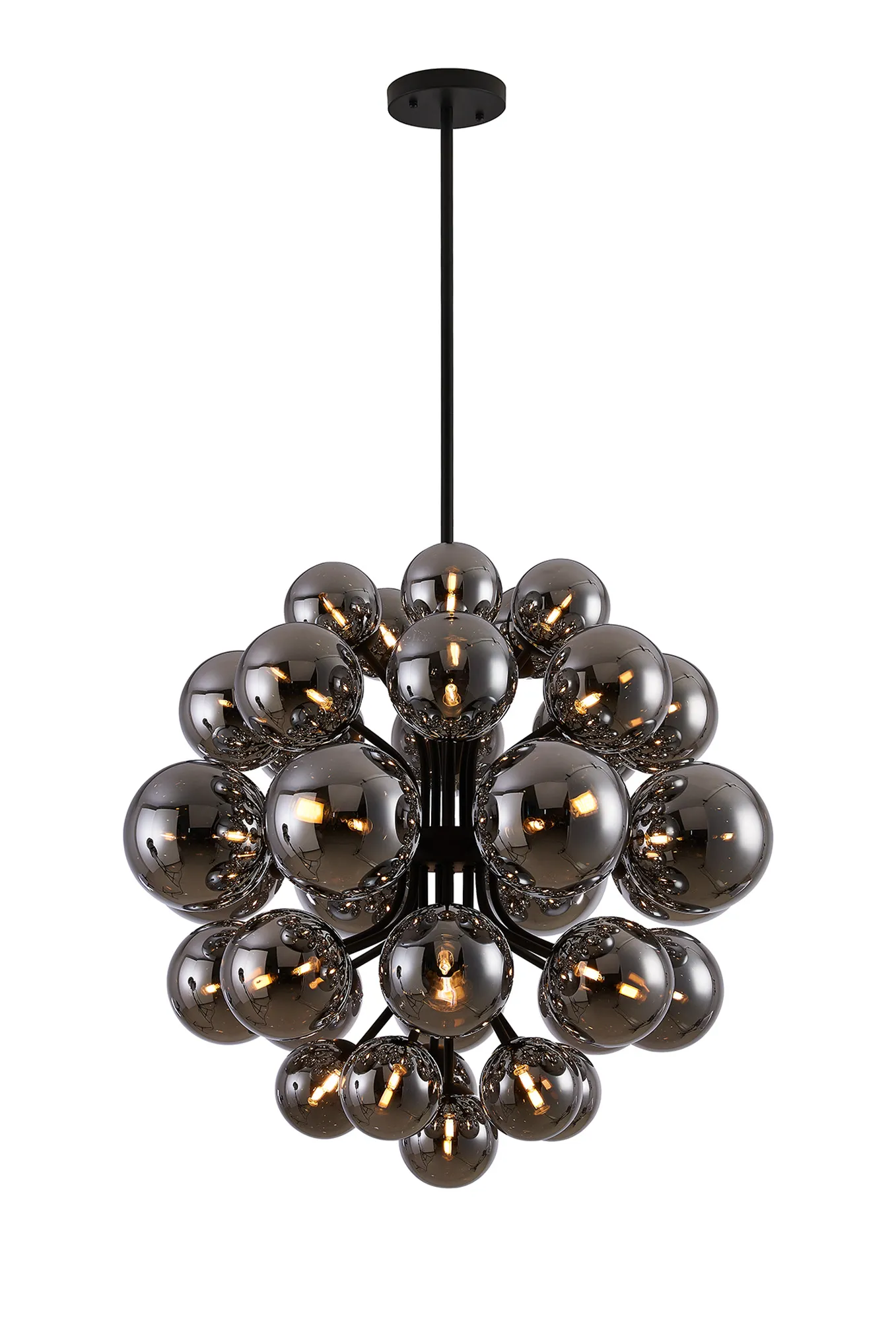 Seville Fixed Multi Arm Sphere Pendant - Various Colours - Image 7