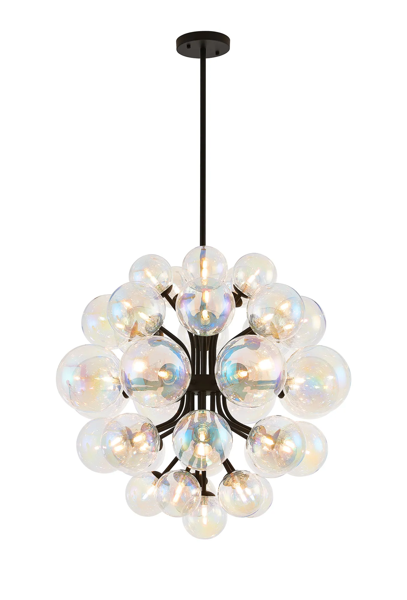 Seville Fixed Multi Arm Sphere Pendant - Various Colours - Image 8