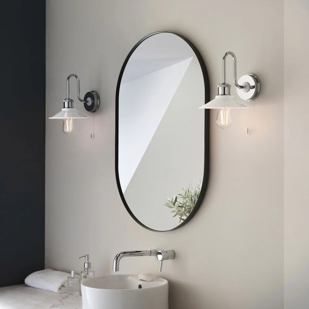 Regency 1Lt Bathroom Wall Light IP44 - Chrome - Image 3