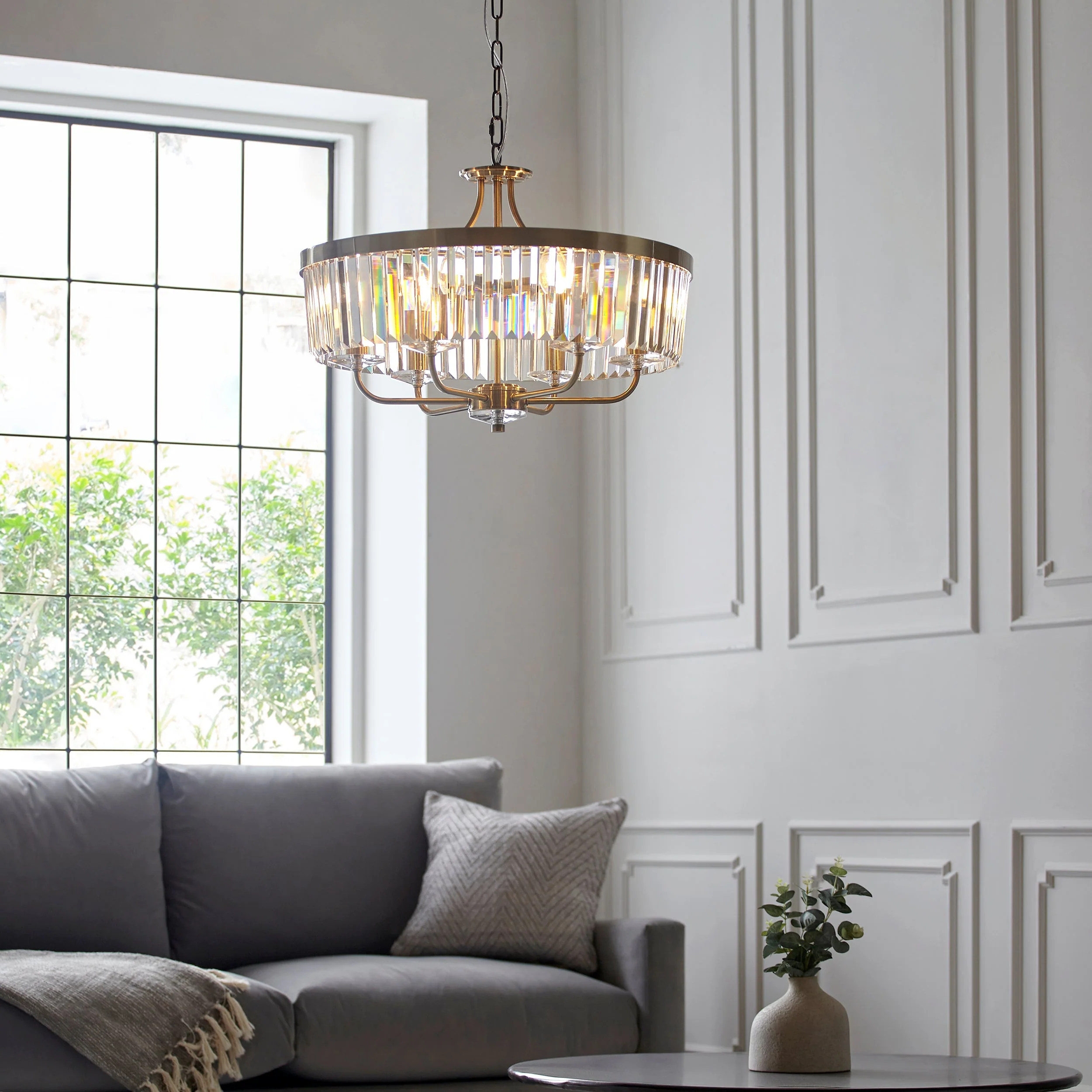 Regina 6Lt Centre Ceiling Light - Various Colours - Image 10