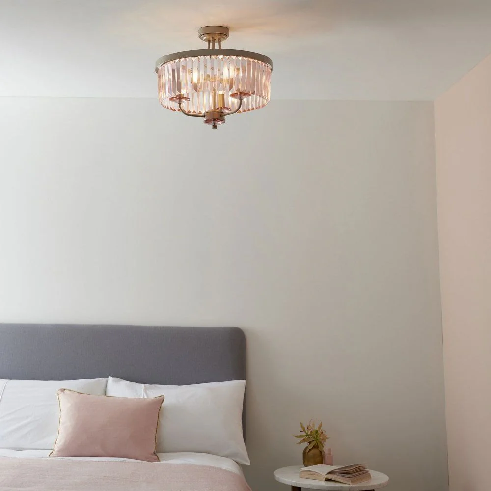 Regina Semi Flush Ceiling Light - Promotional Offer - Image 3