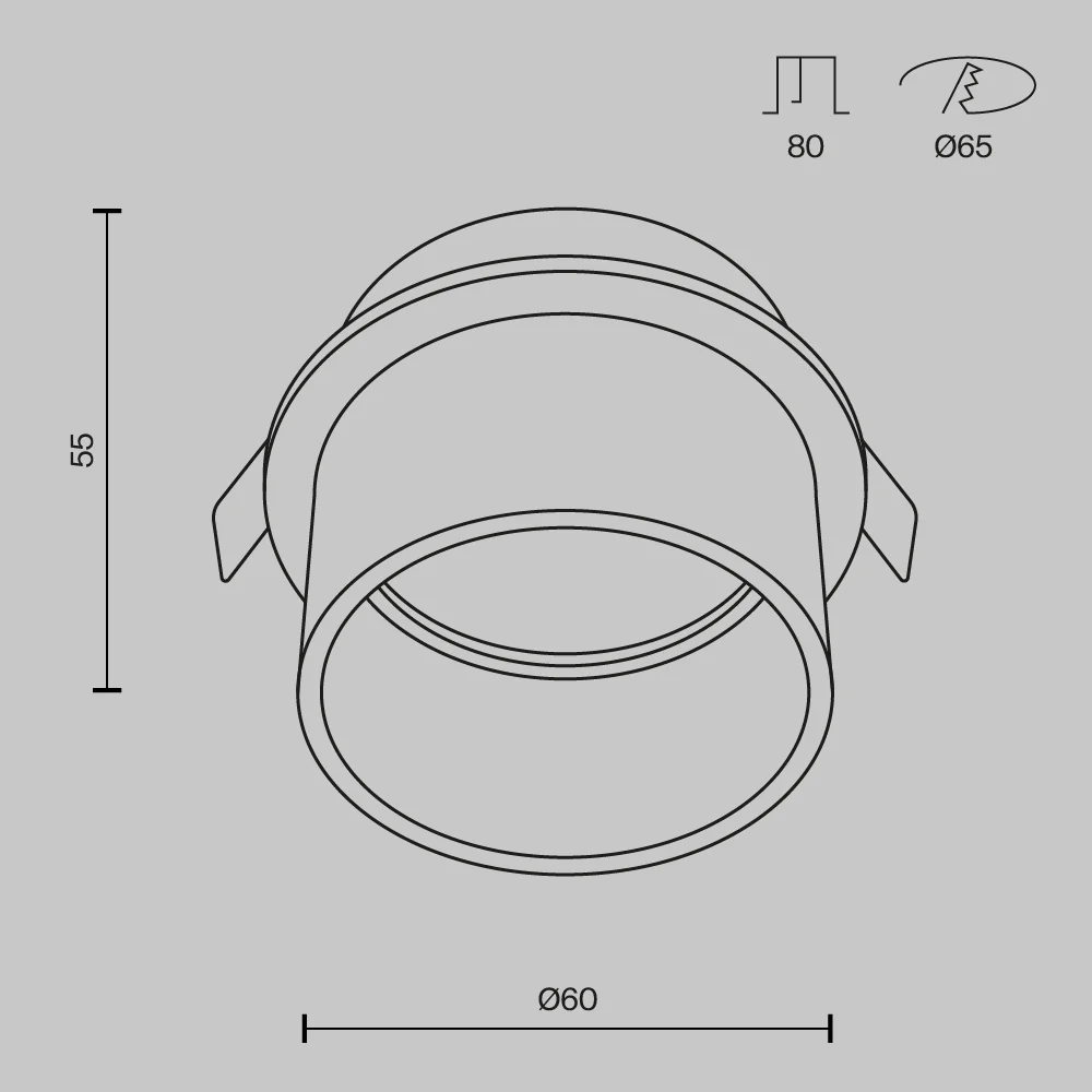 Reif Recessed Downlight- Various Finishes - Image 15