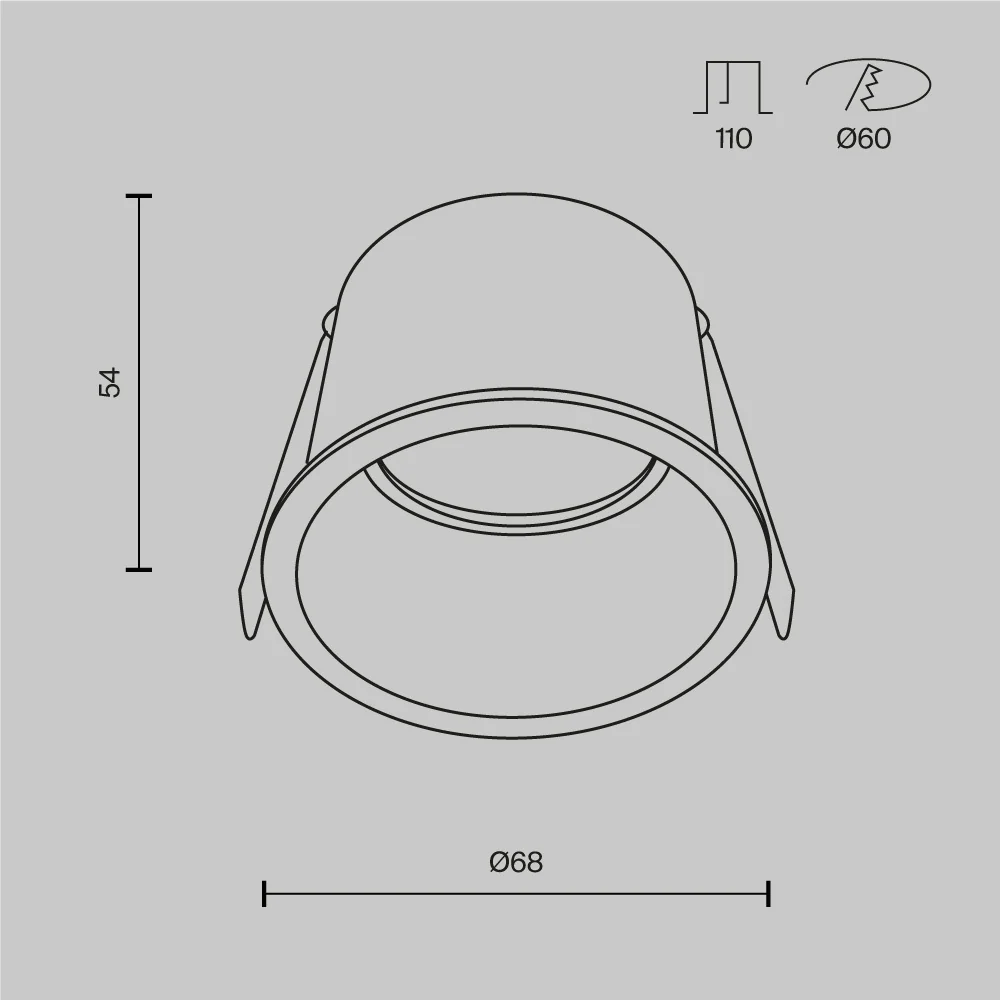 Reif Recessed Downlight- Various Finishes - Image 19