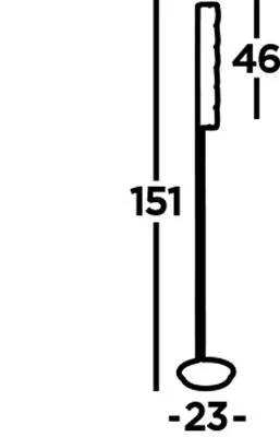 Remy LED Floor Lamp - Chrome & Clear Crystal Trim Integrated LED - Image 4