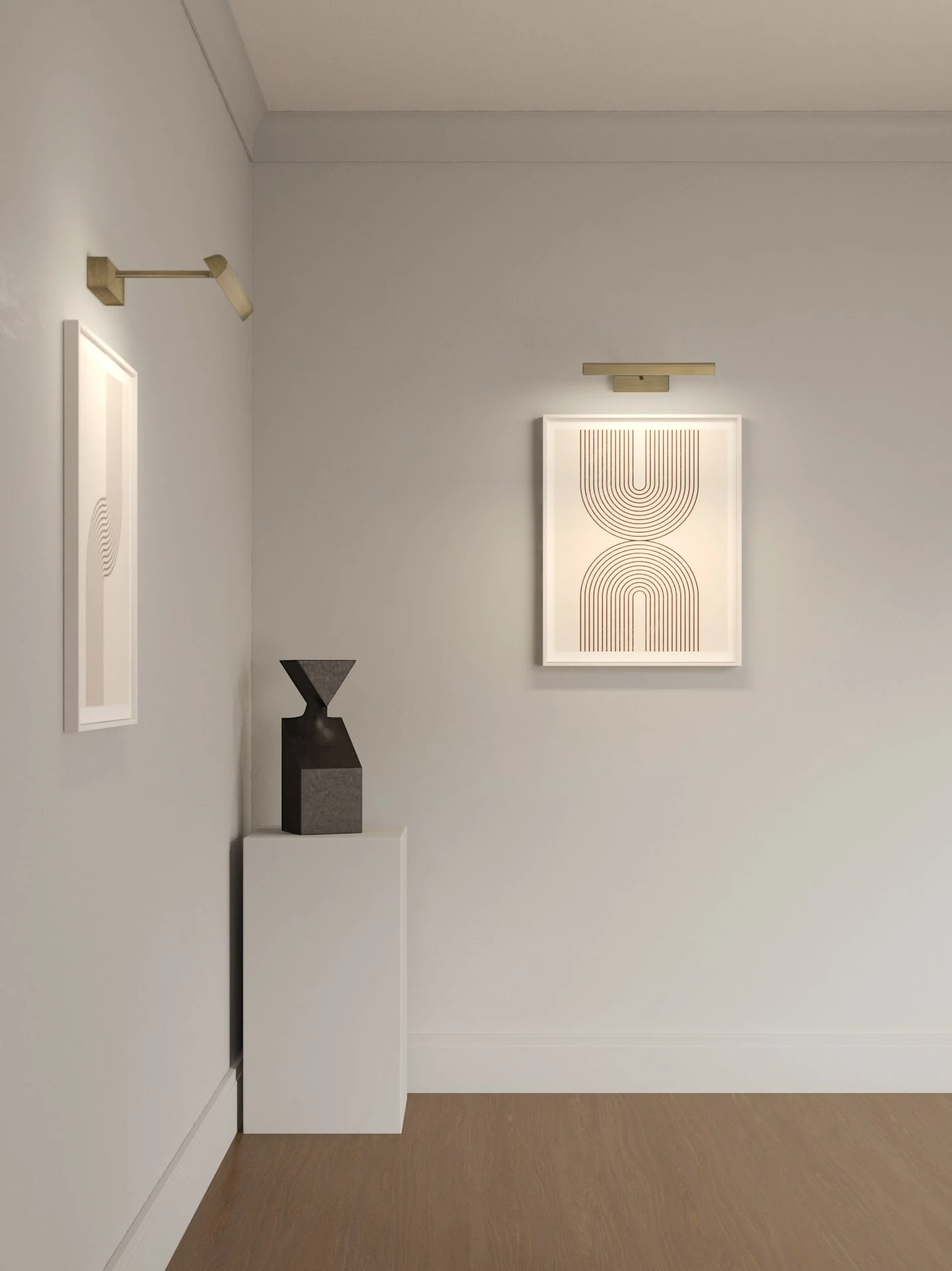 Renoir Indoor Picture Light In Various Finishes & Sizes Integrated LED IP20 - Image 21