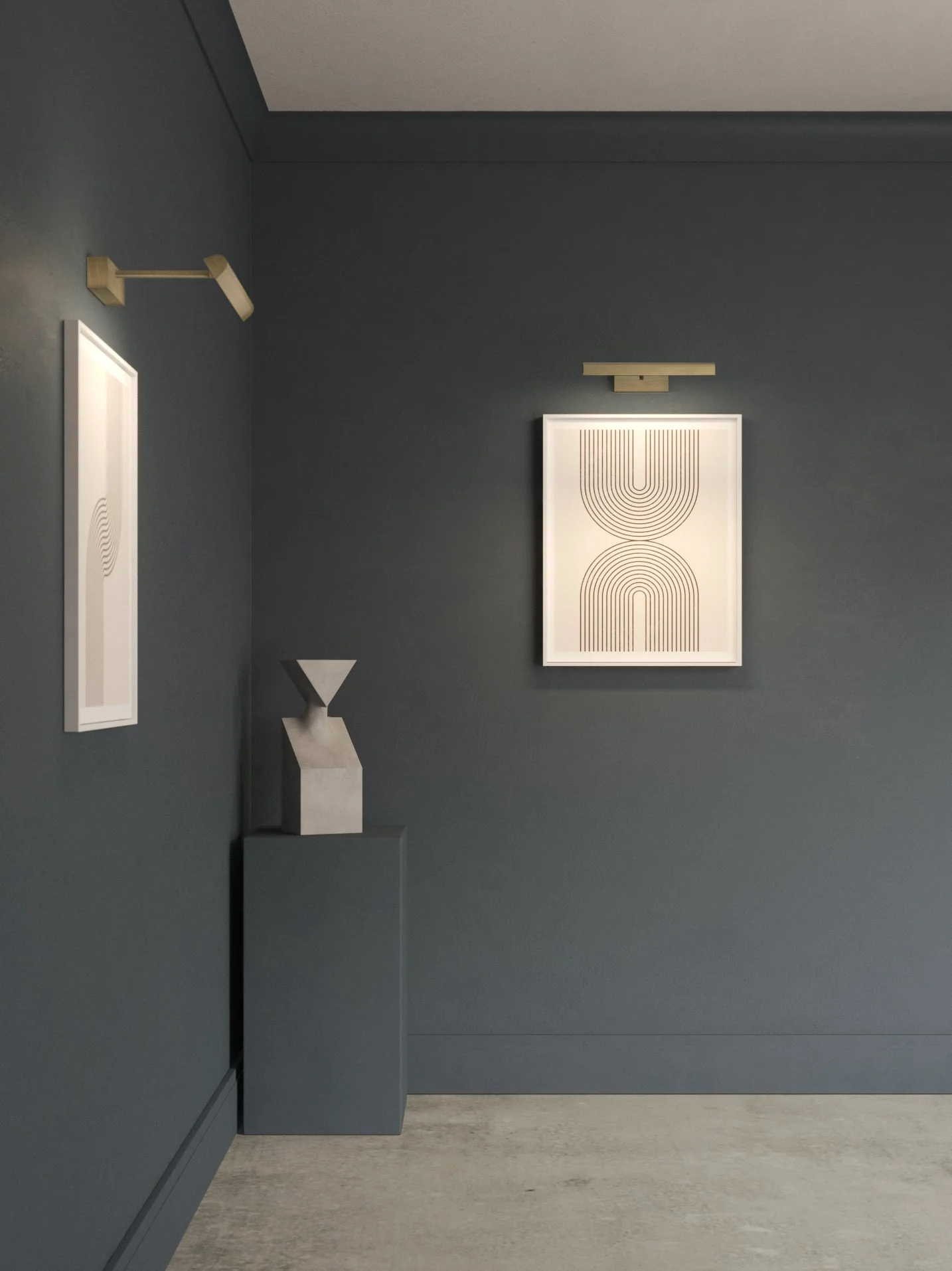 Renoir Indoor Picture Light In Various Finishes & Sizes Integrated LED IP20 - Image 24