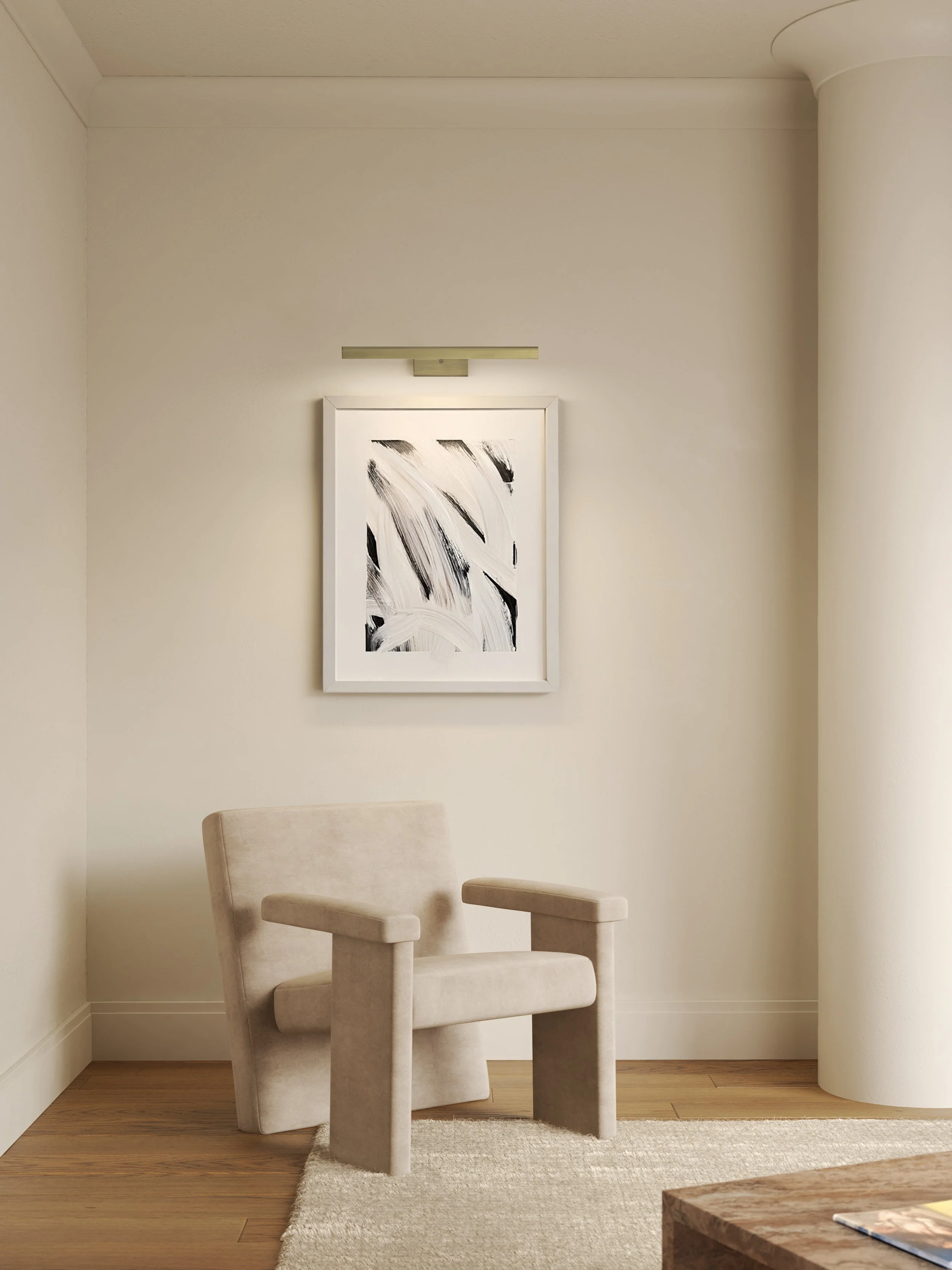 Renoir Indoor Picture Light In Various Finishes & Sizes Integrated LED IP20 - Image 28