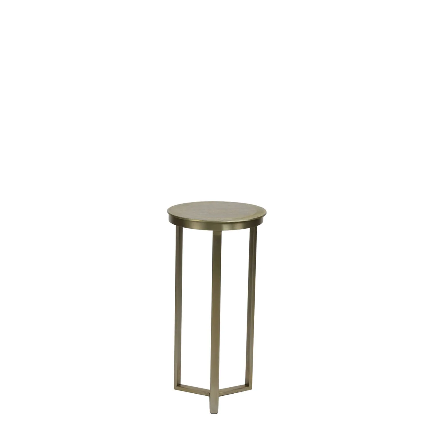 Retiro Small/Medium/Large Pillar Side Tables - Antique Copper/Antique Lead/Antique Bronze/Light Gold Finish - Image 10