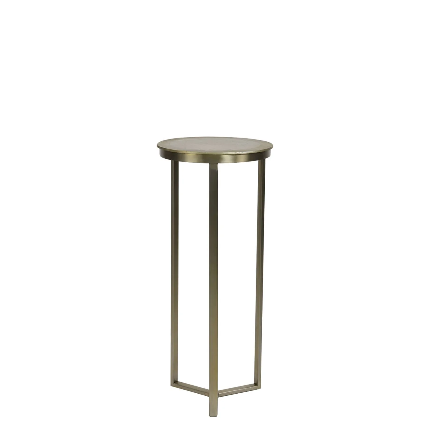 Retiro Small/Medium/Large Pillar Side Tables - Antique Copper/Antique Lead/Antique Bronze/Light Gold Finish - Image 18