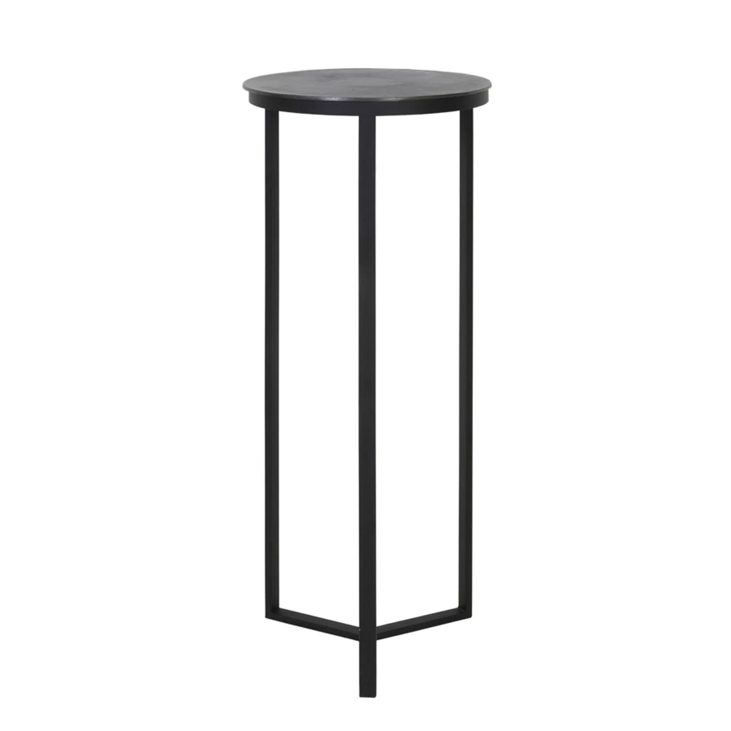 Retiro Small/Medium/Large Pillar Side Tables - Antique Copper/Antique Lead/Antique Bronze/Light Gold Finish - Image 27