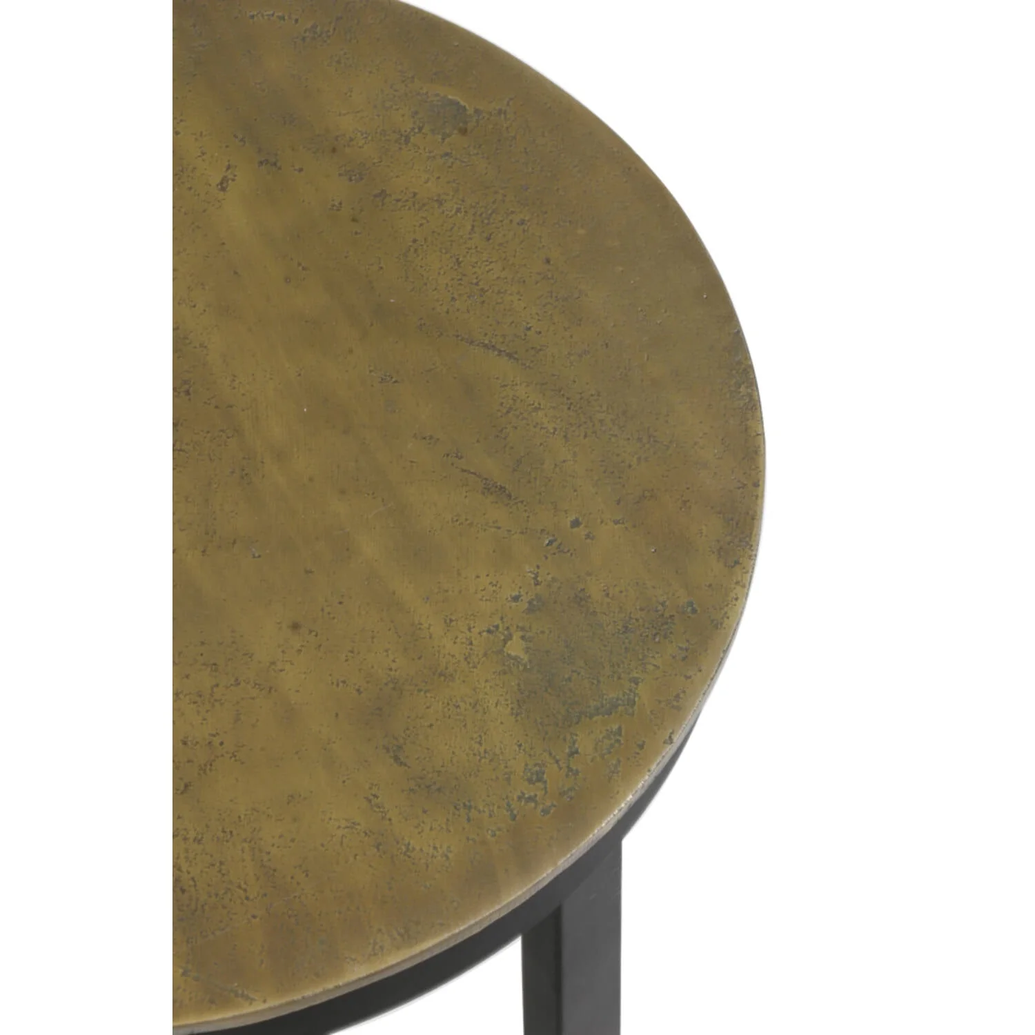 Retiro Small/Medium/Large Pillar Side Tables - Antique Copper/Antique Lead/Antique Bronze/Light Gold Finish - Image 28