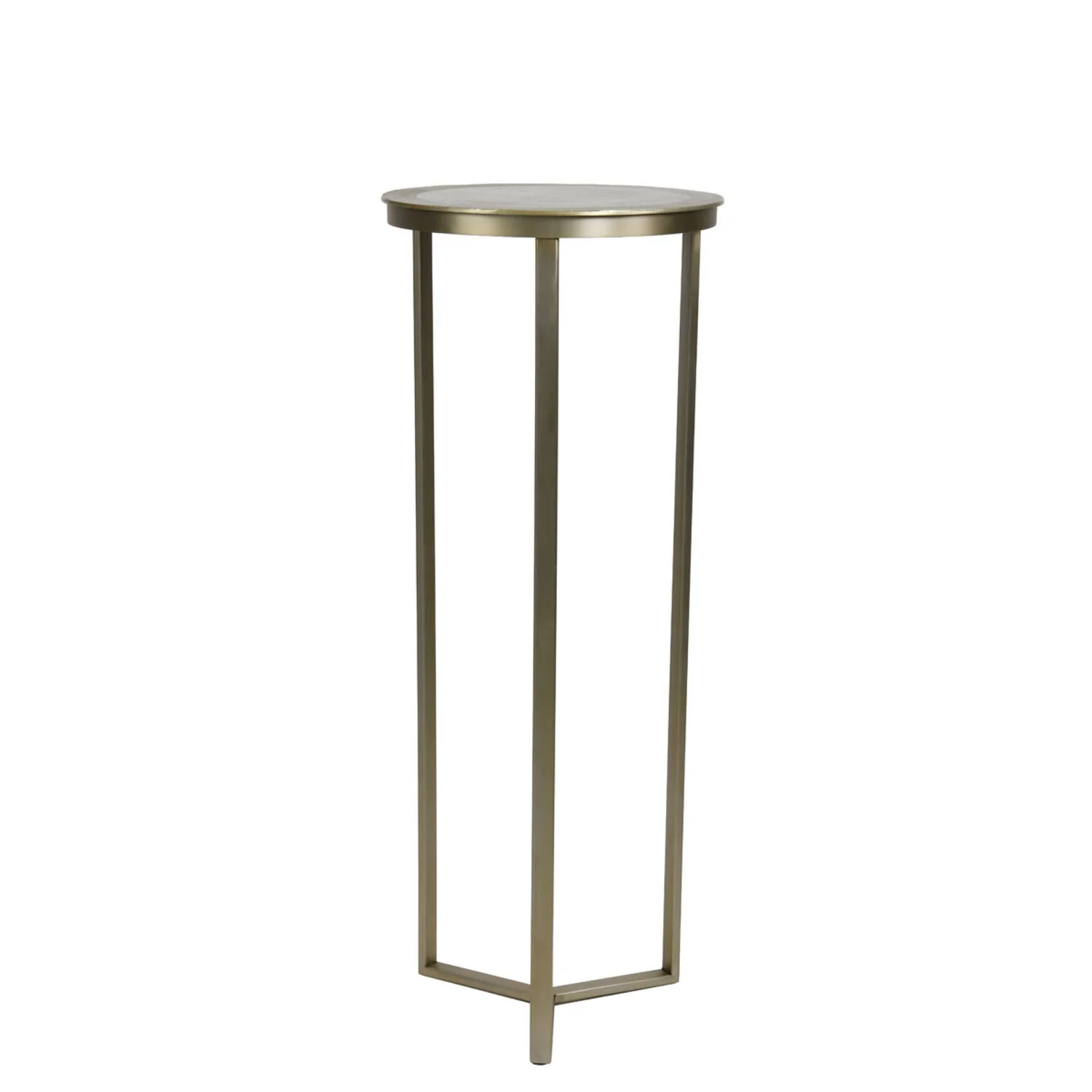Retiro Small/Medium/Large Pillar Side Tables - Antique Copper/Antique Lead/Antique Bronze/Light Gold Finish - Image 29