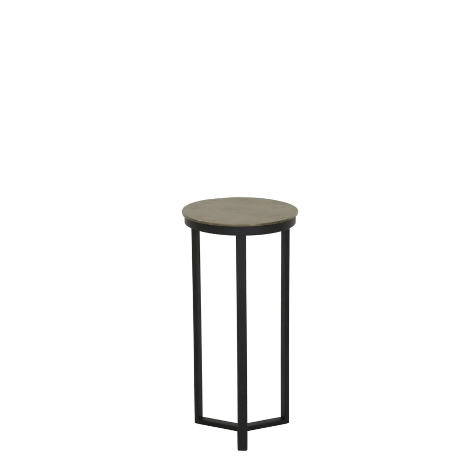 Retiro Small/Medium/Large Pillar Side Tables - Antique Copper/Antique Lead/Antique Bronze/Light Gold Finish - Image 5