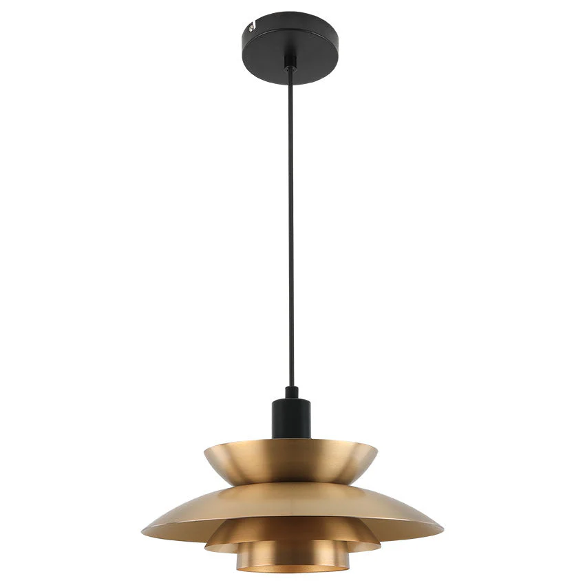 Retro Small/Large Pendant Style Metal Pendant E27 In Various Finish - Image 2