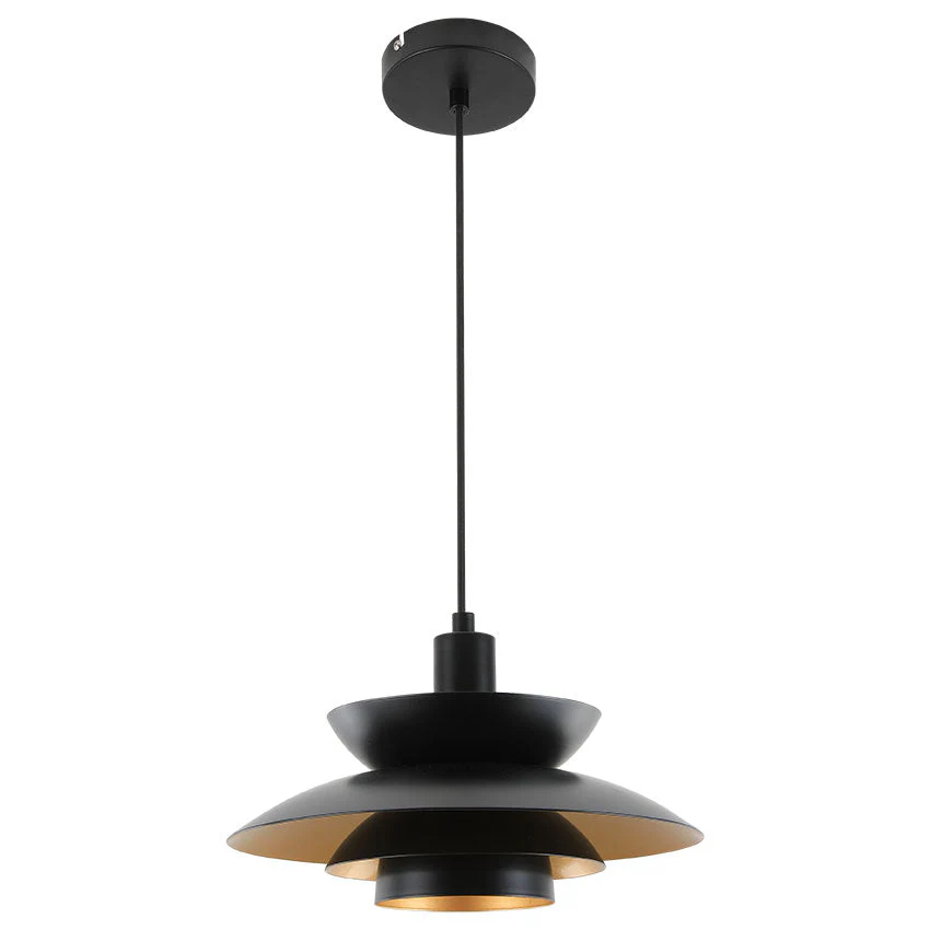 Retro Small/Large Pendant Style Metal Pendant E27 In Various Finish - Image 3