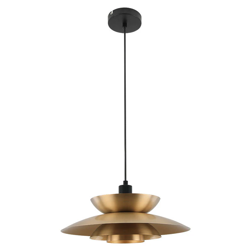 Retro Small/Large Pendant Style Metal Pendant E27 In Various Finish - Image 5