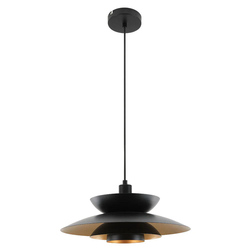 Retro Small/Large Pendant Style Metal Pendant E27 In Various Finish - Image 6