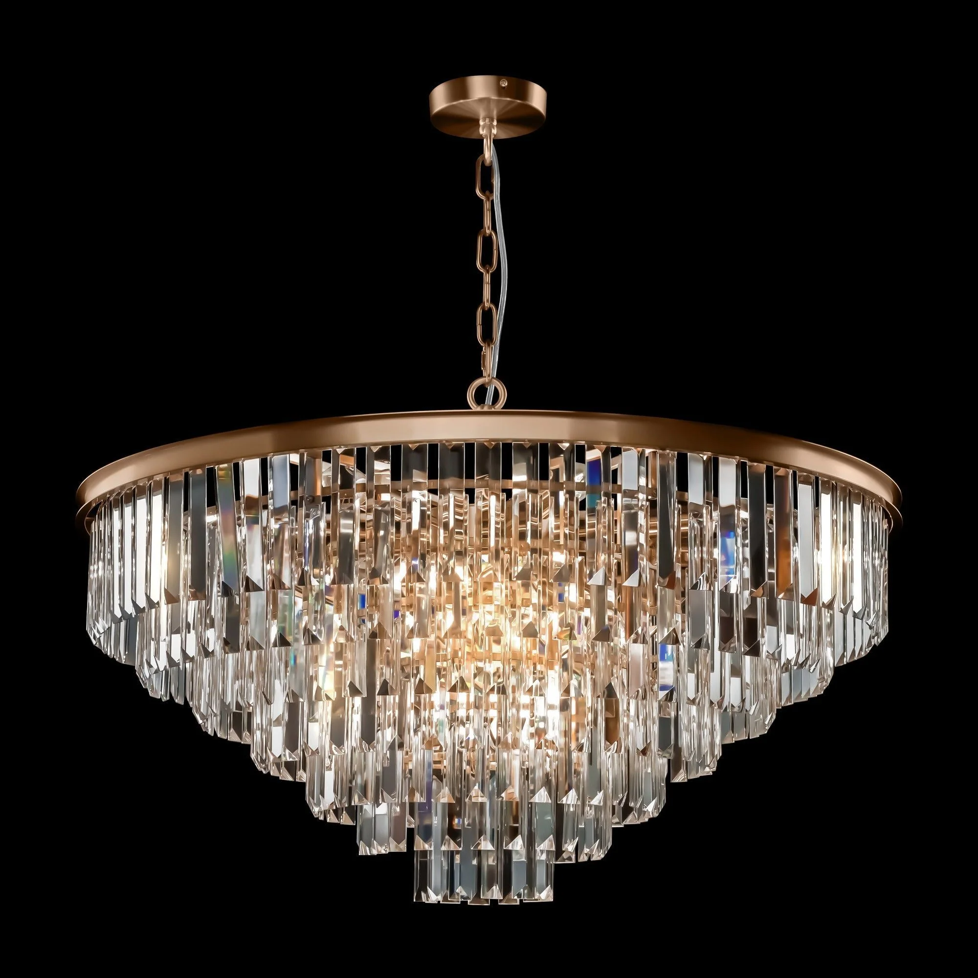 Revero 7/12Lt Centre Ceiling Light - Brass/Gold Finish - Image 13