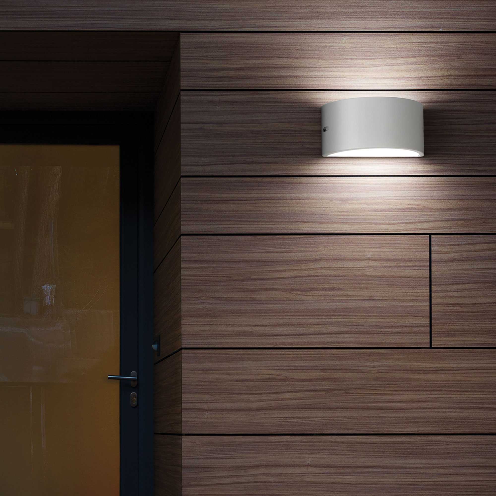 Rex Wall Light Fitting -Anthracite/White/Coffee Finish - Image 8