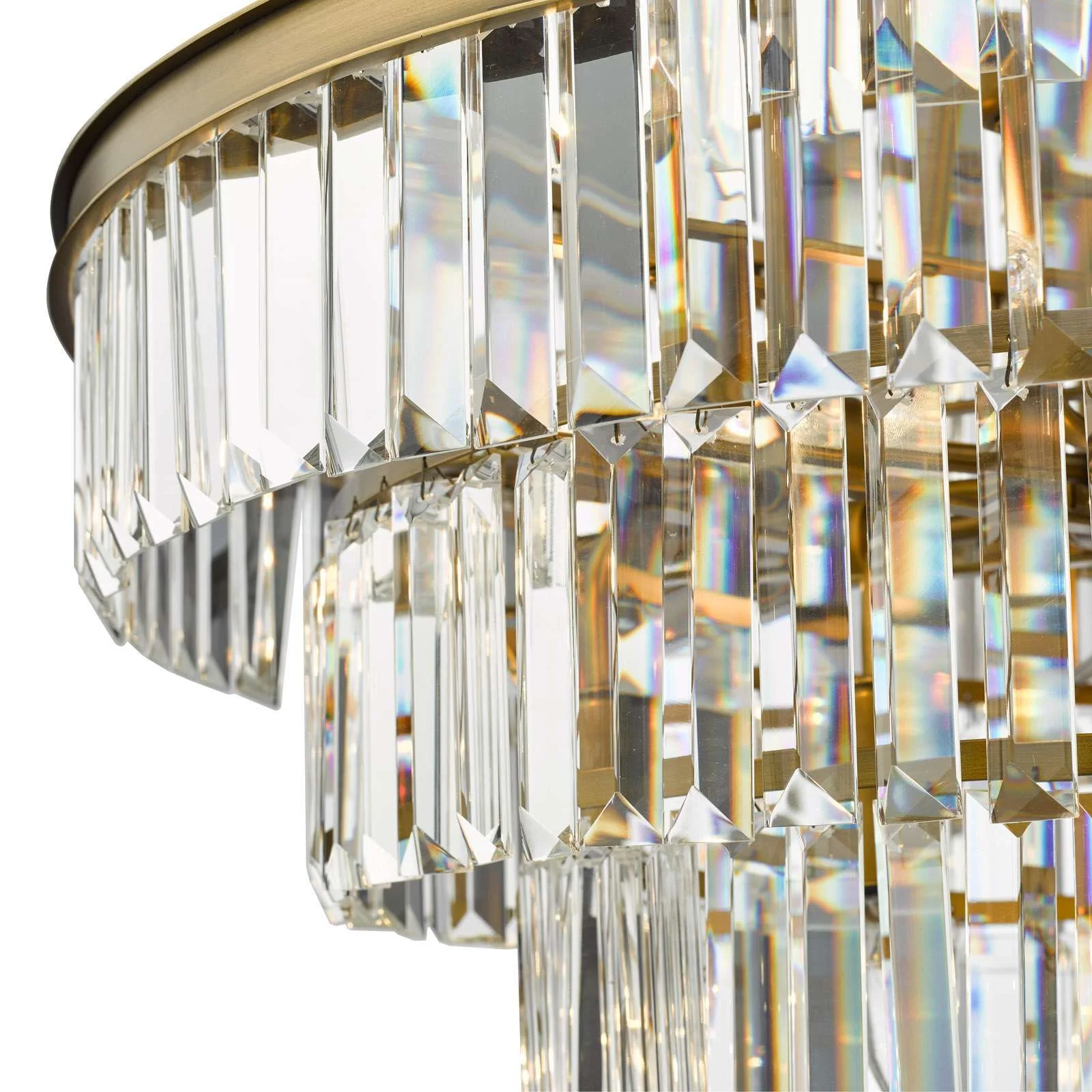 Rhapsody 6/12Lt Crystal Ceiling Light - Bronze & Crystal - Image 11