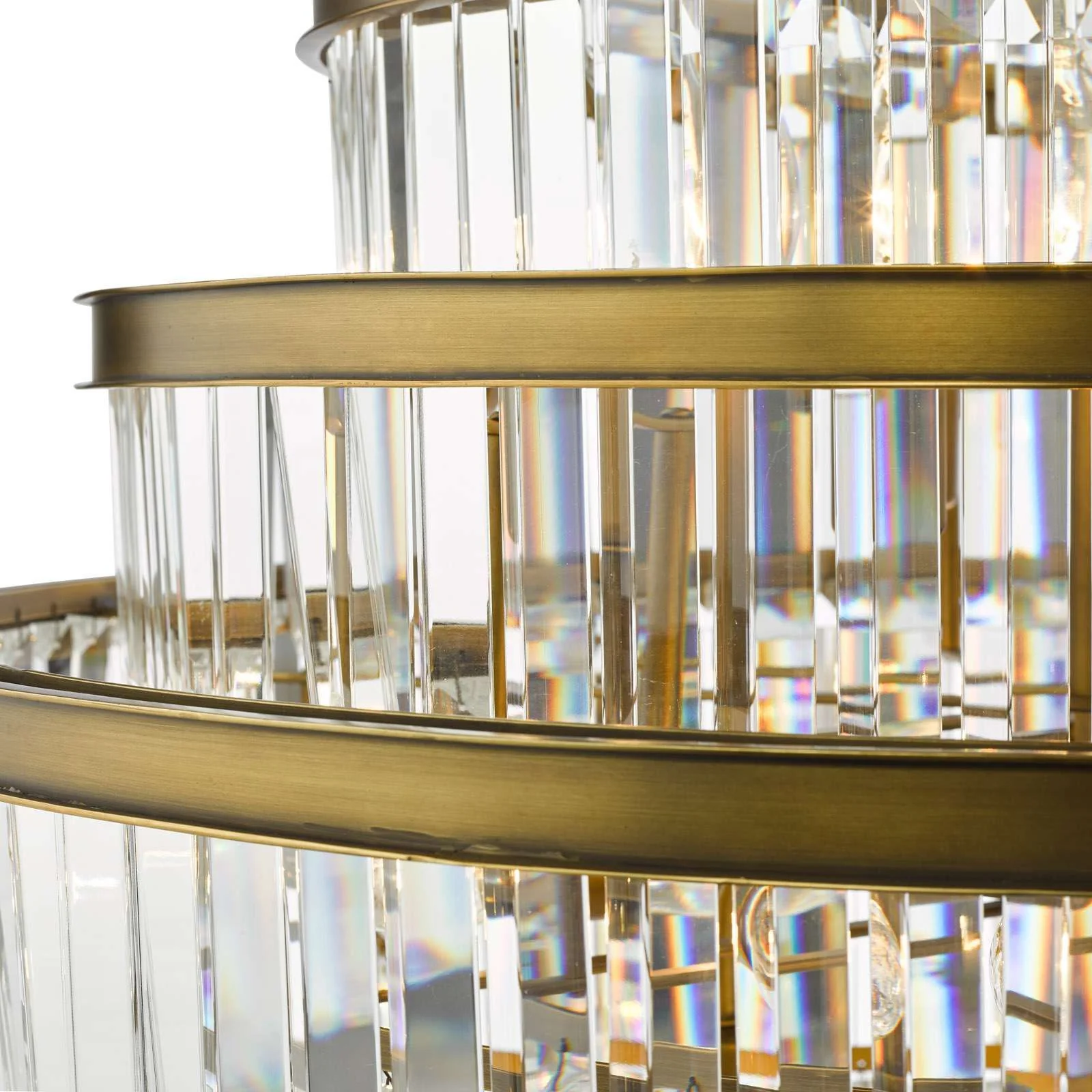 Rhapsody 6/12Lt Crystal Ceiling Light - Bronze & Crystal - Image 12