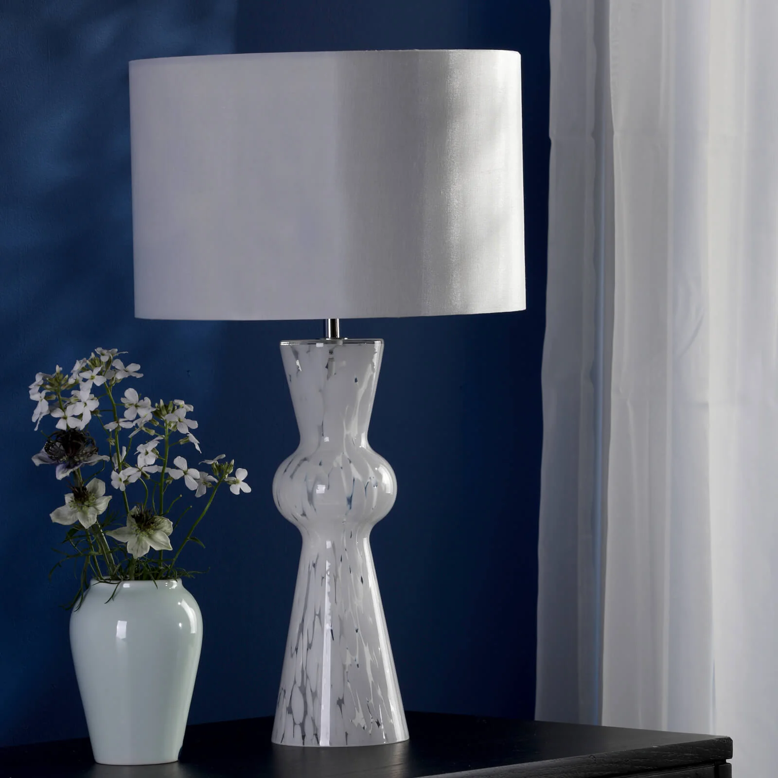 Rheneas Table Lamp In Various Finishes E14 - Image 14