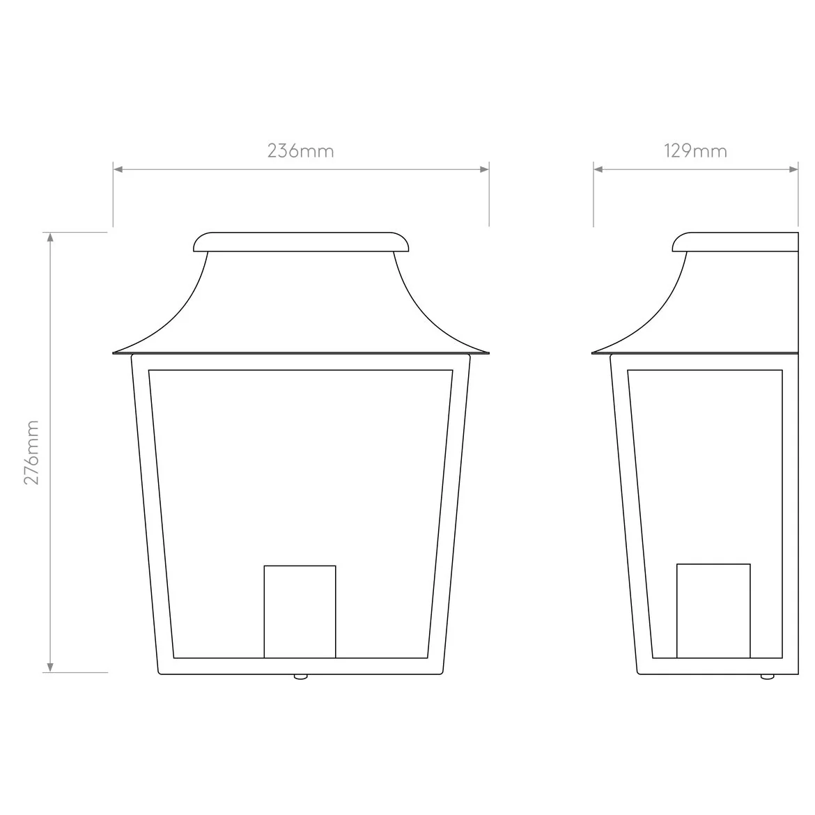 Richmond 235/285 Outdoor Flush Light IP44 - Image 5