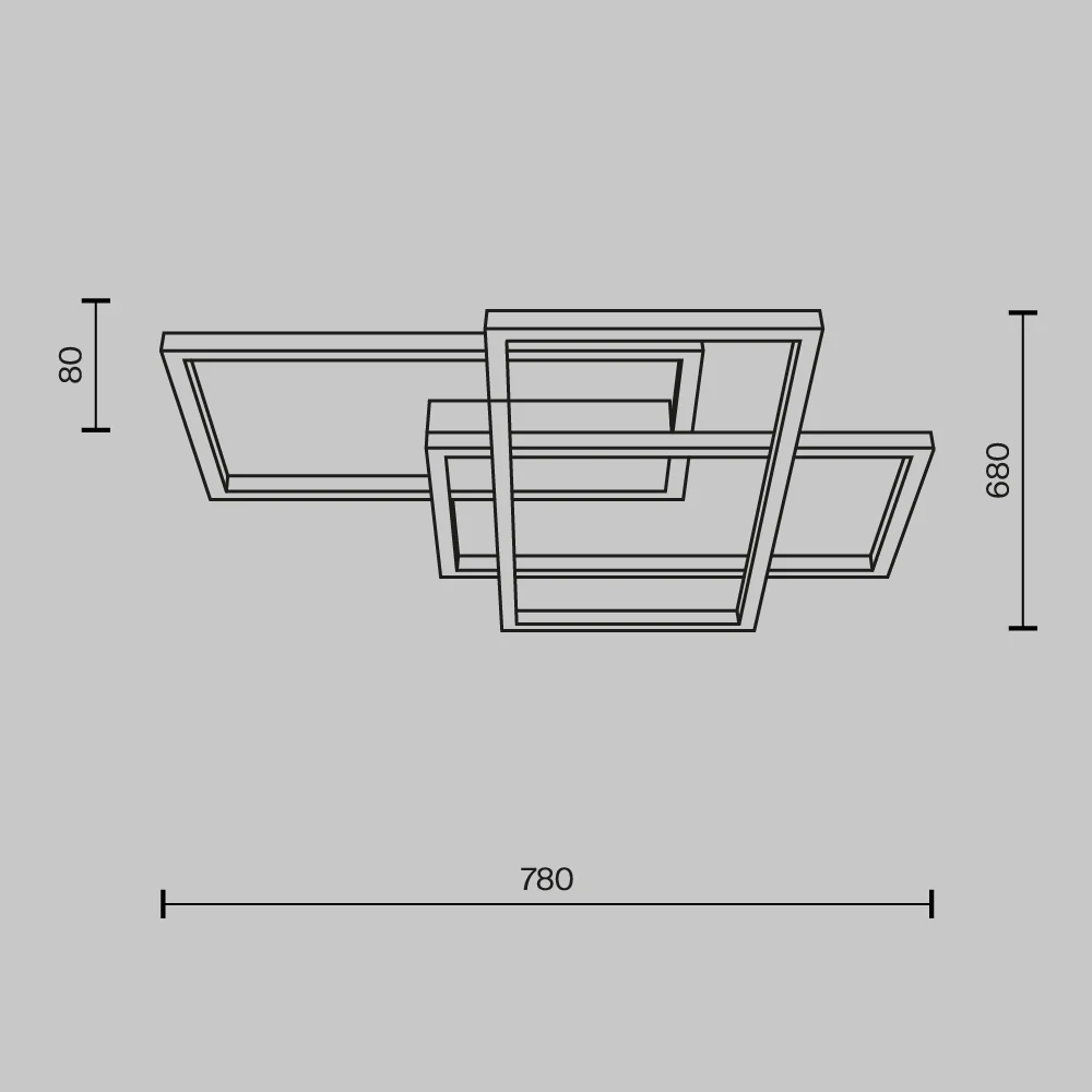 Rida LED Flush Light 3000K-4000K - Image 8