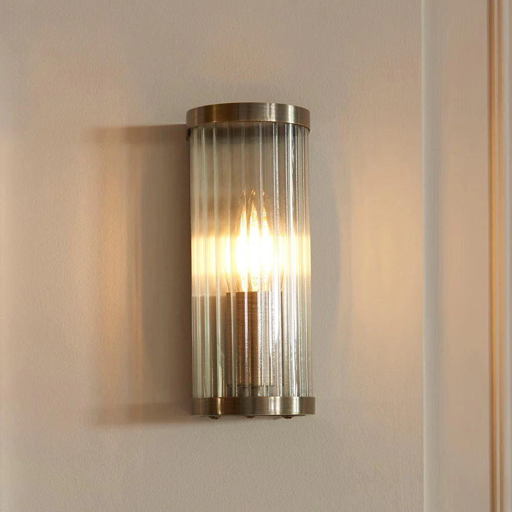 Essa Wall Light- Antique Brass Finish - Image 4