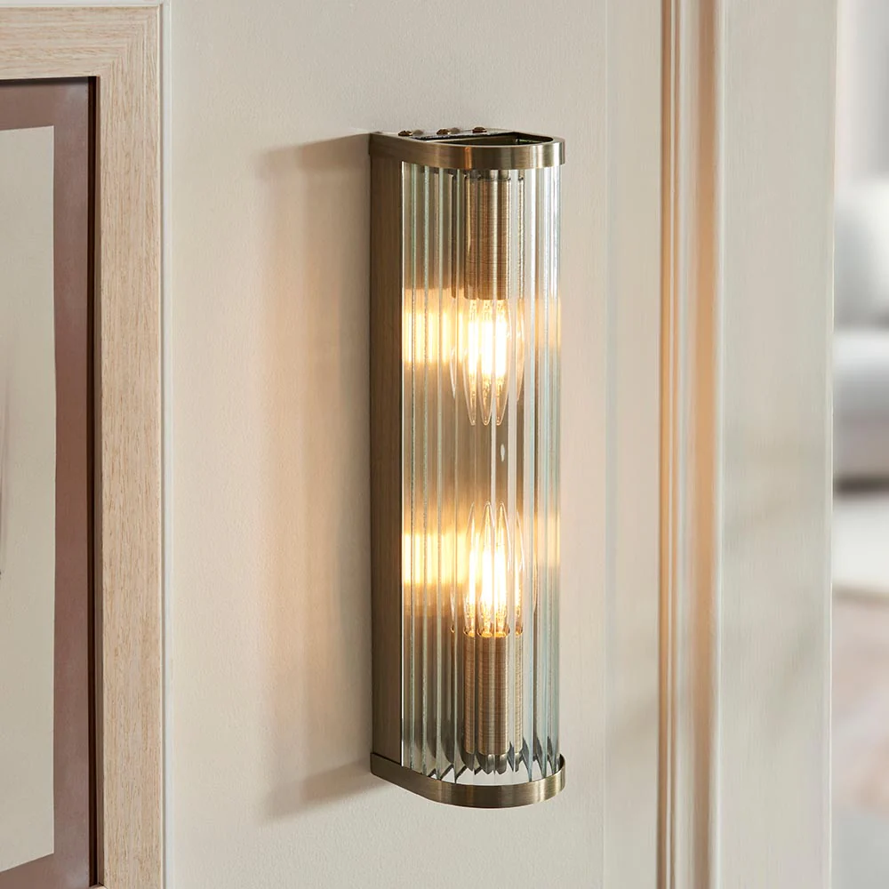 Essa Wall Light- Antique Brass Finish - Image 8