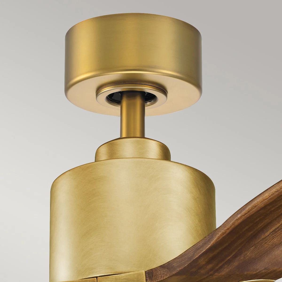 Ridley II IP20 - 52in / 132cm Fan - Natural Brass - Image 3
