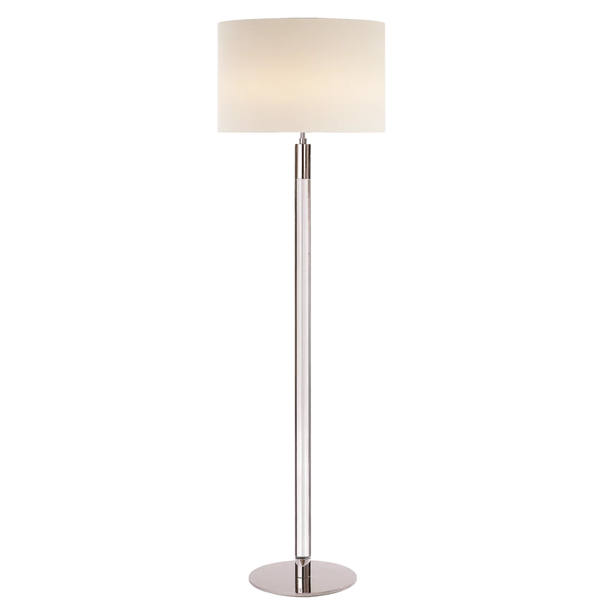 Riga Floor Lamp - Brass/Nickel - Image 2