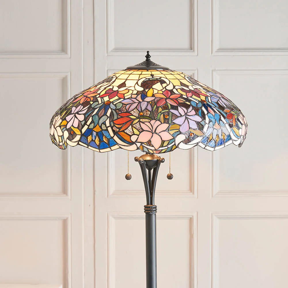 Rigel Floor Lamp - Satin Black Finish E27 - Image 3