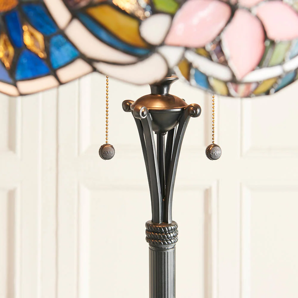 Rigel Floor Lamp - Satin Black Finish E27 - Image 6