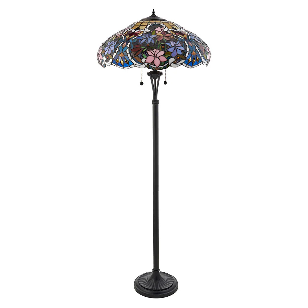 Rigel Floor Lamp - Satin Black Finish E27 - Image 8