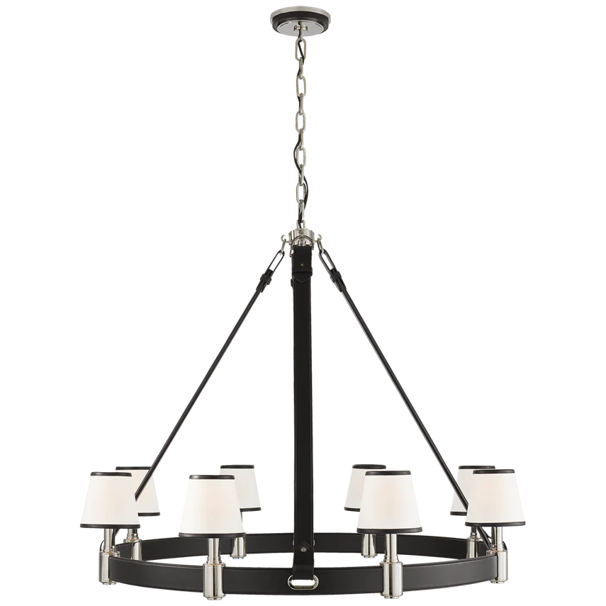 Riley Small/Large Ring Chandelier- Various Finishes - Image 4