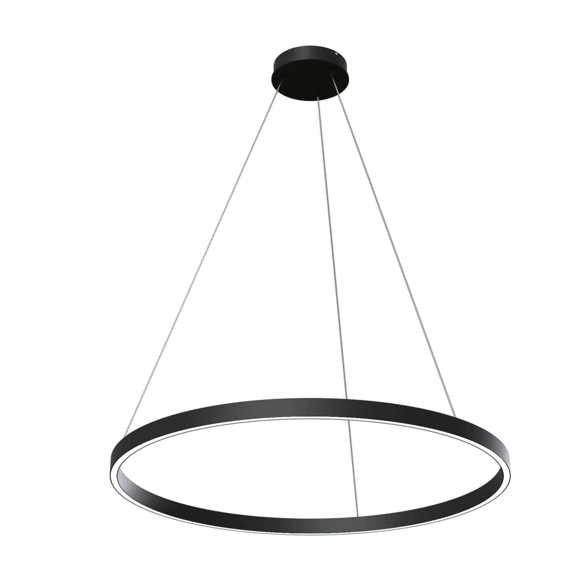 Rim 1 LED Pendant Ceiling Light  - Black / Gold, Various Sizes - Image 2