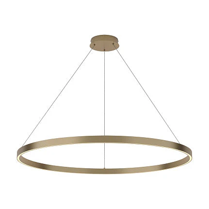 Rim 1 LED Pendant Ceiling Light  - Black / Gold, Various Sizes - Image 6