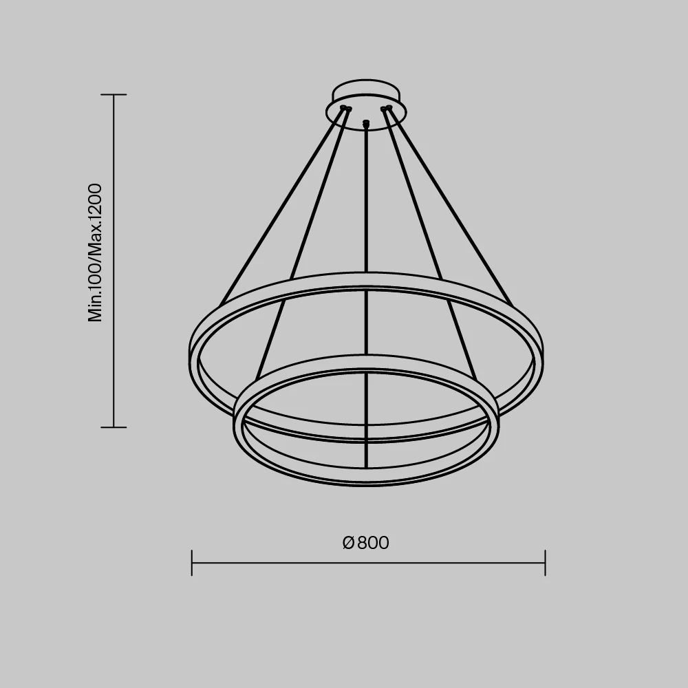 Rim Pendant- Brass Finish - Image 6