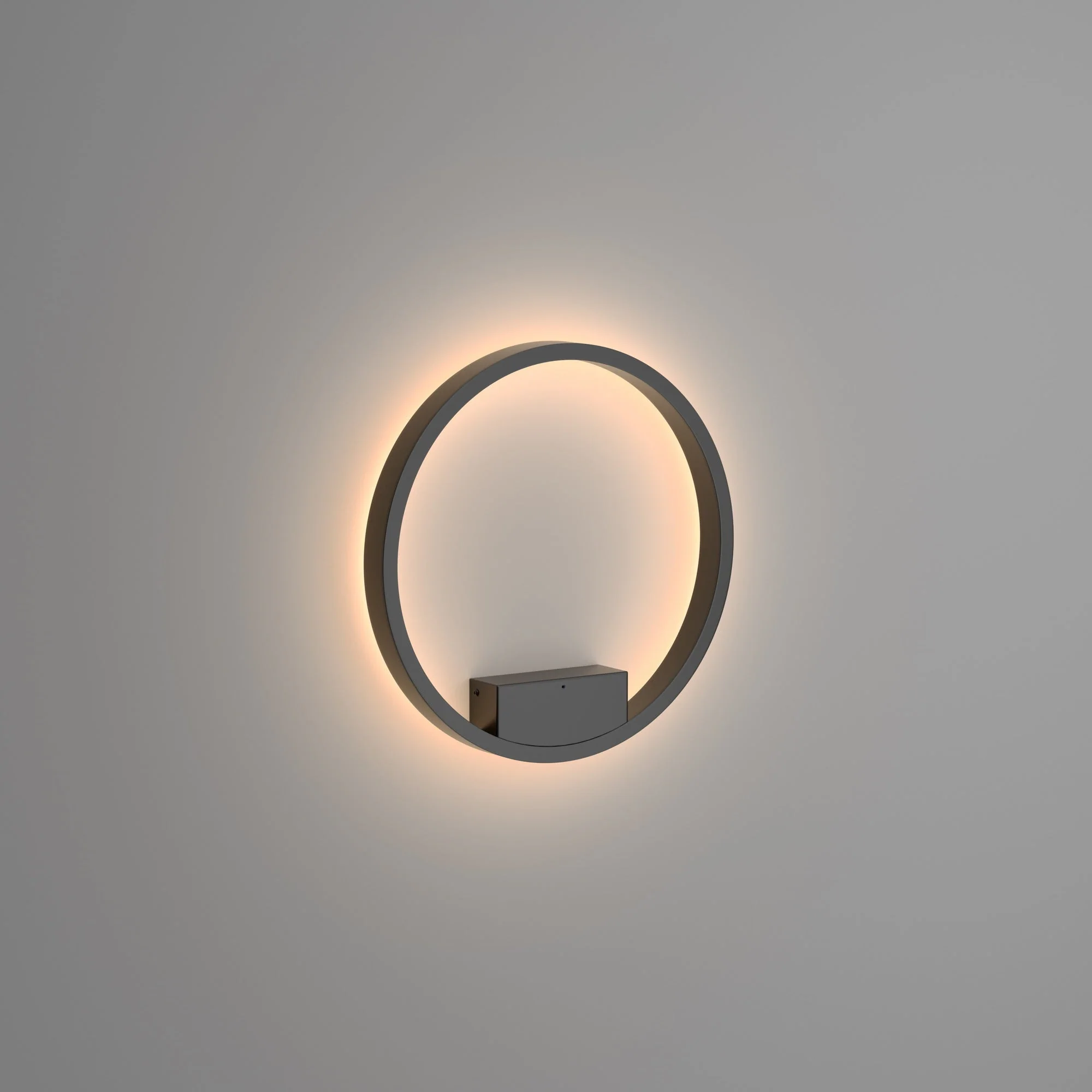 Rim Small/Medium/Large Indoor LED Wall Light - Black Finish - Image 2