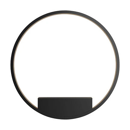 Rim Small/Medium/Large Indoor LED Wall Light - Black Finish - Image 6