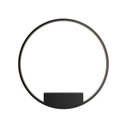 Rim Small/Medium/Large Indoor LED Wall Light - Black Finish - Image 9