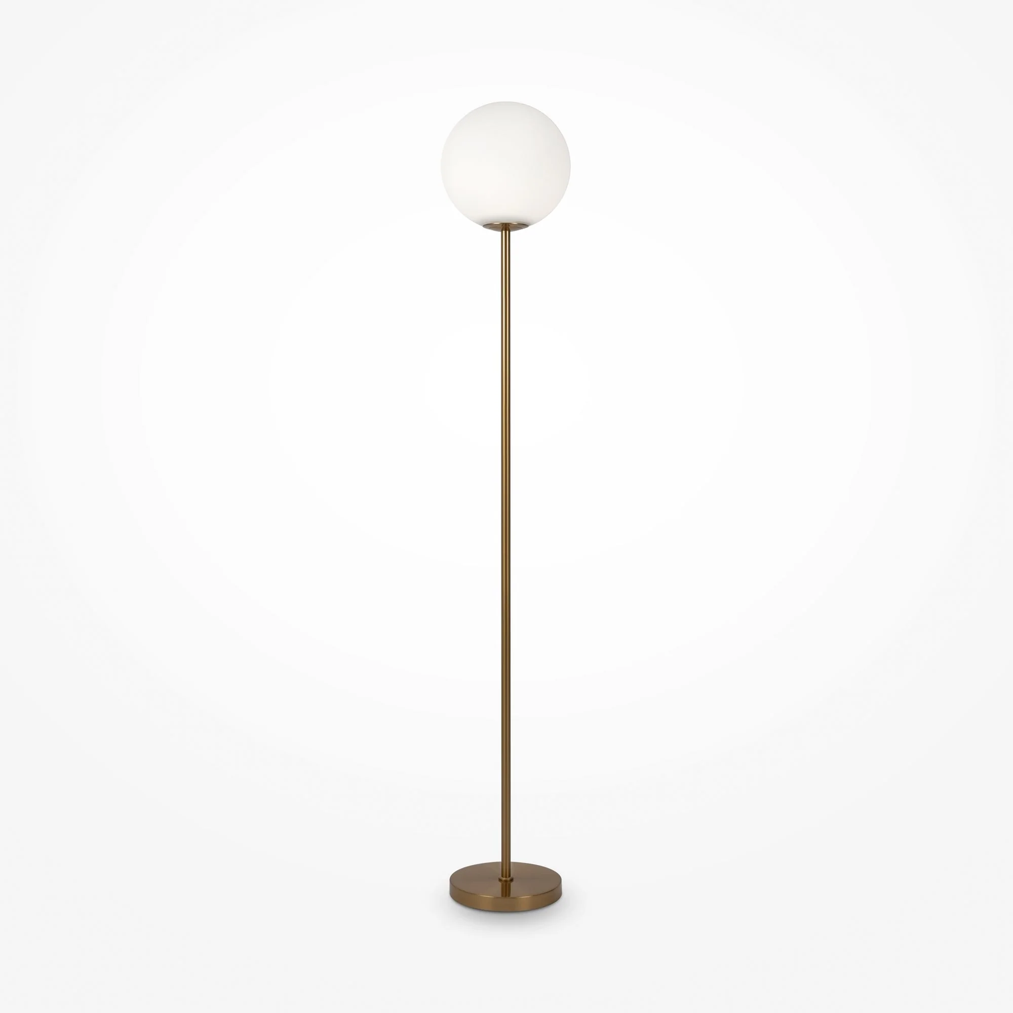 Ring Floor Lamp - Black/Brass Finish - Image 11